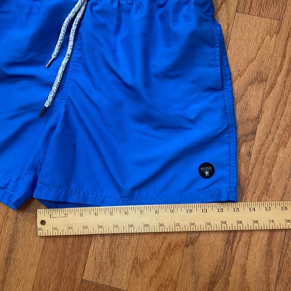 Men’s Swimsuit Size Extra Large Blue Pockets on side Molokai Net Interior - Picture 10 of 11